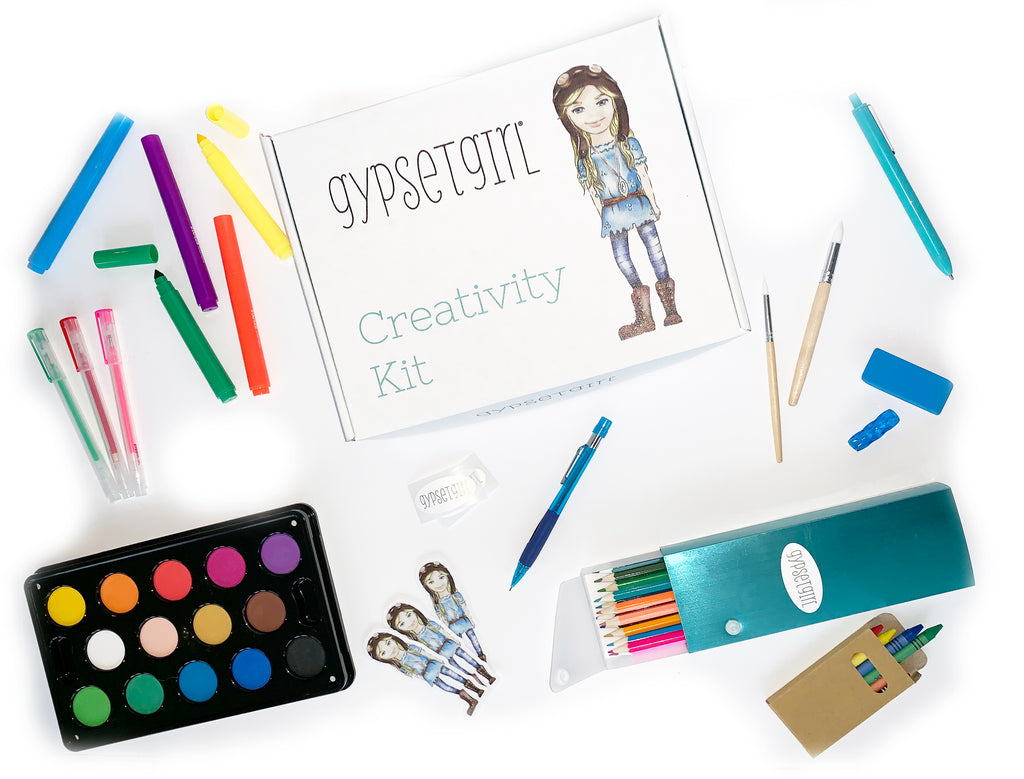 GYPSETGIRL® Kids Creativity Kit